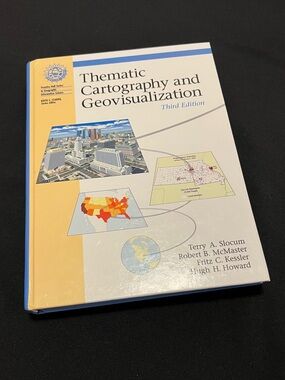 Thematic Cartography and Geovisualization 3rd Edition Slocum Hardcover GIS
